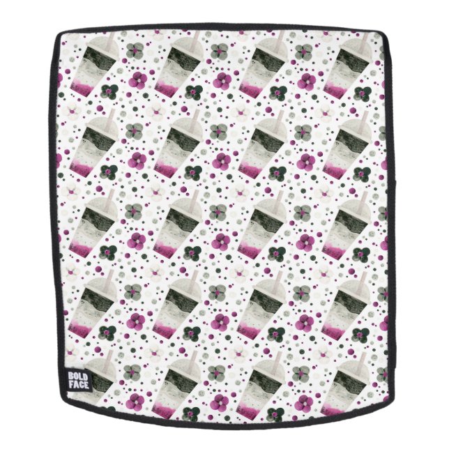 Mochila de orgullo asexual #2 cara (Cara extraíble)
