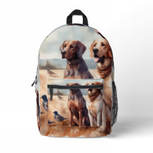 Mochila de perros cazadores