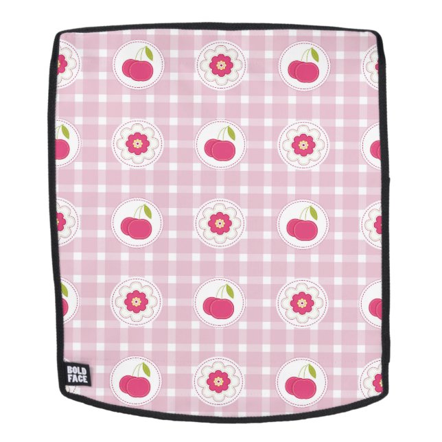 Mochila de picnic de cereza #2 Cara (Cara extraíble)