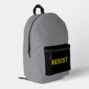 Mochila de protesta de resistencia