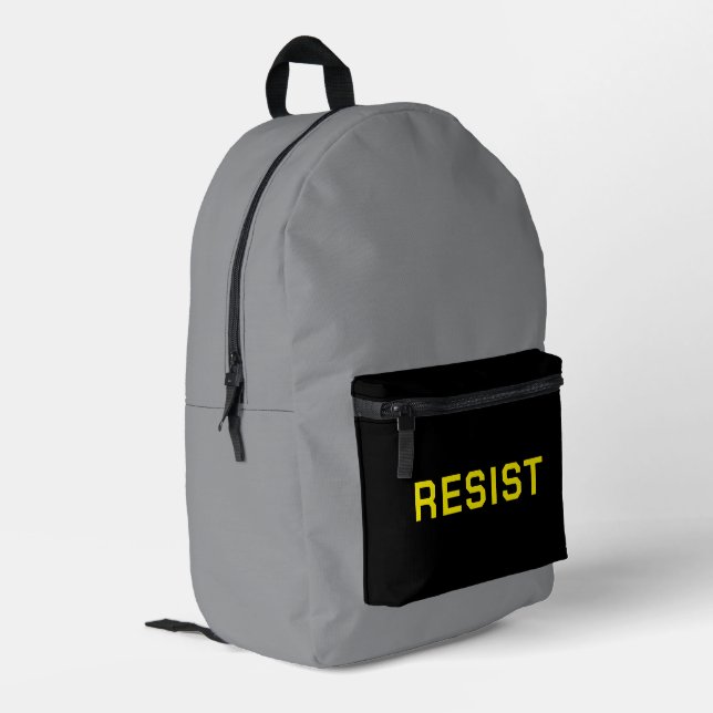 Mochila de protesta de resistencia (Esquina izquierda trasera)