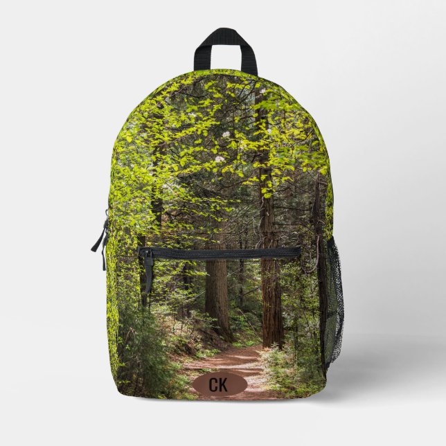 Mochila de sendero forestal yosemite (Anverso)