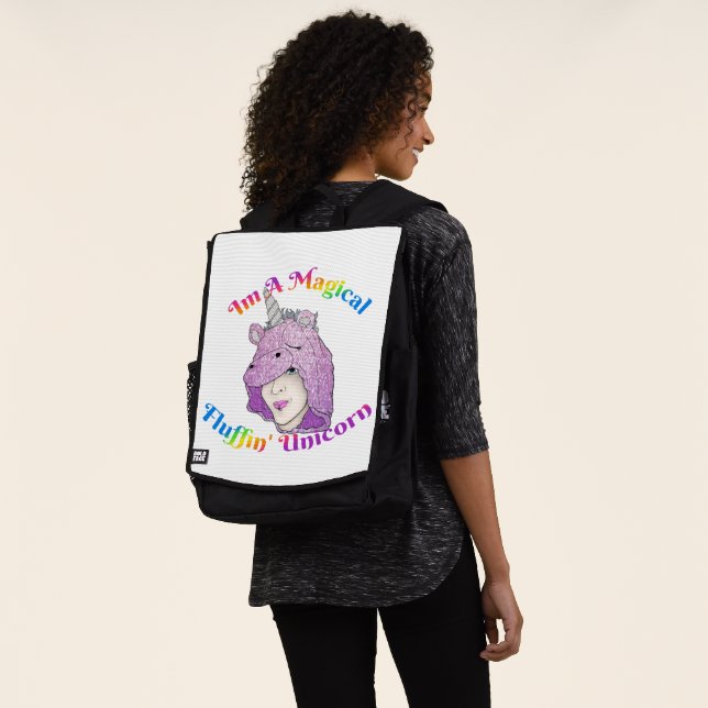 Mochila de Unicornio de Fluffin mágico (Puesto)