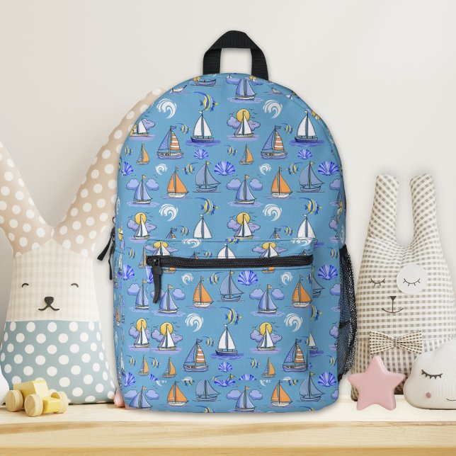 Mochila de velero azul (Subido por el creador)