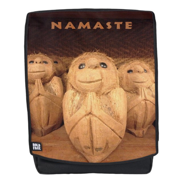 Mochila de yoga de Namaste (Anverso)