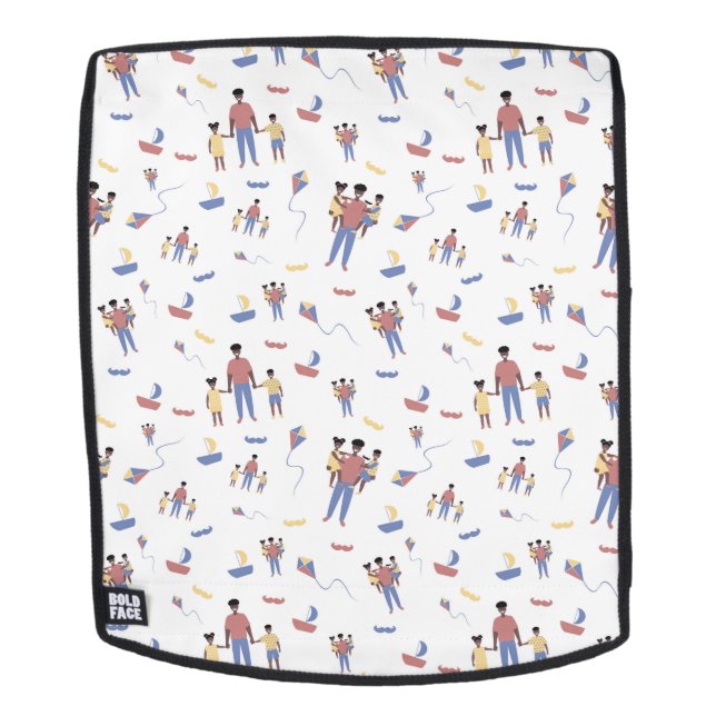 Mochila del Día del Padre #2 Cara (Cara extraíble)