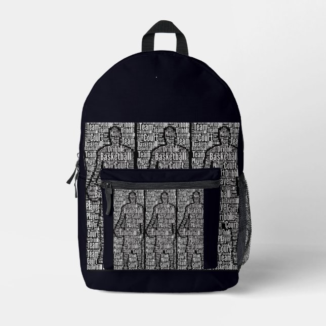 Mochila del jugador de baloncesto (Anverso)