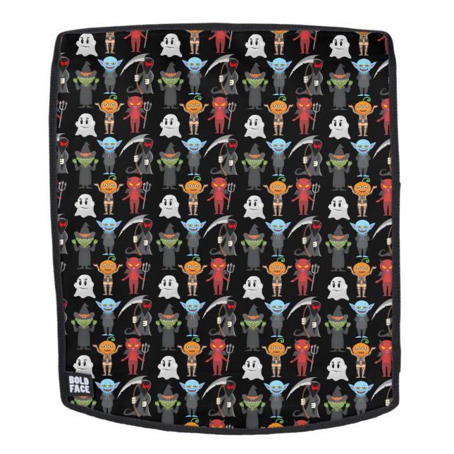 Mochila del partido de Halloween #2 cara (Cara extraíble)