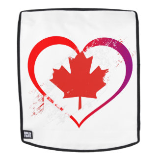 Mochila Día de Canadá #4 Cara