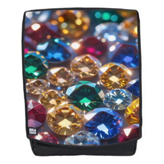 Mochila Diamantes de muchos colores
