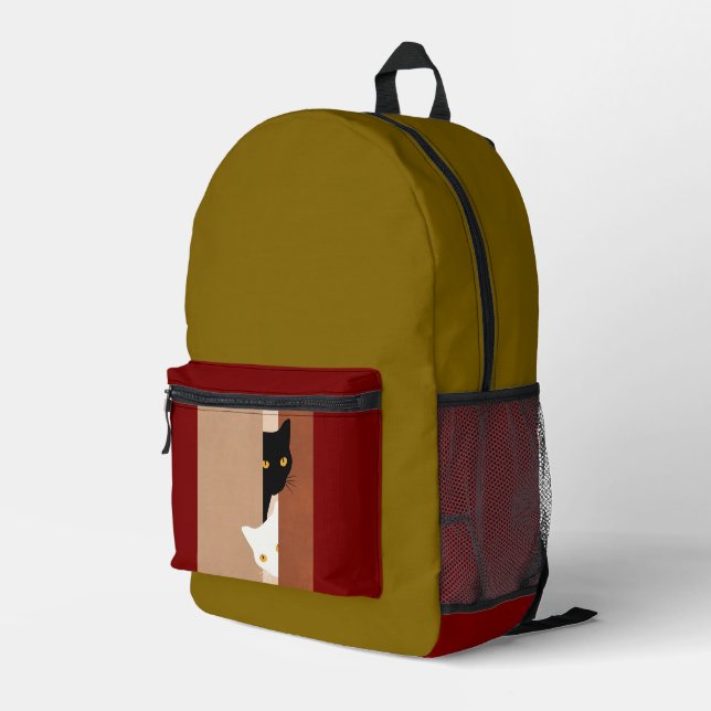 Mochila Dos Gatos Asomados (Esquina derecha trasera )