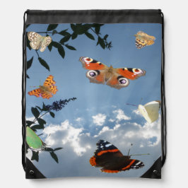 Mochila Drawstring para mariposas holandesas