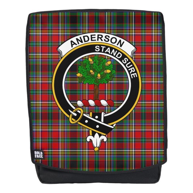 Mochila El Anderson De La Escudo Del Clan De Arfreno Tarta (Anverso)