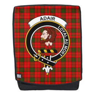 Mochila El Escudo del clan Adair Tartan Plaid