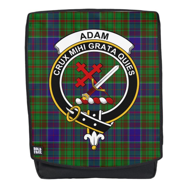 Mochila El Escudo del Clan de Caza de Adam Tartan Plai (Anverso)
