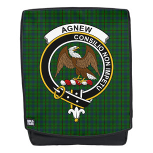 Mochila El nuevo clan húngaro Escudo Tartan Plaid