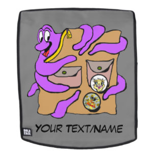 Mochila El Octopus Viajero Adoptando La Mochila, Solo Cara