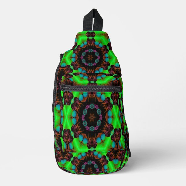 Mochila elástica de manala cósmica de cal eléctric (Anverso)