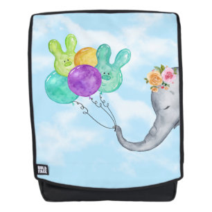 Mochila Elefantes bebés en el cielo