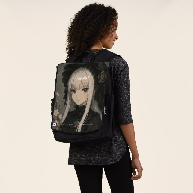 Mochila Elegancia de la Doncella de la Flor de Medianoche  (Puesto)