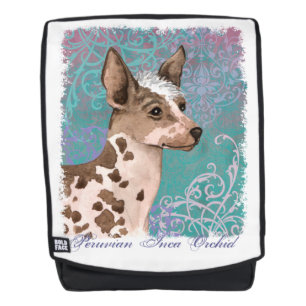 Mochila Elegante orquídea inca peruana