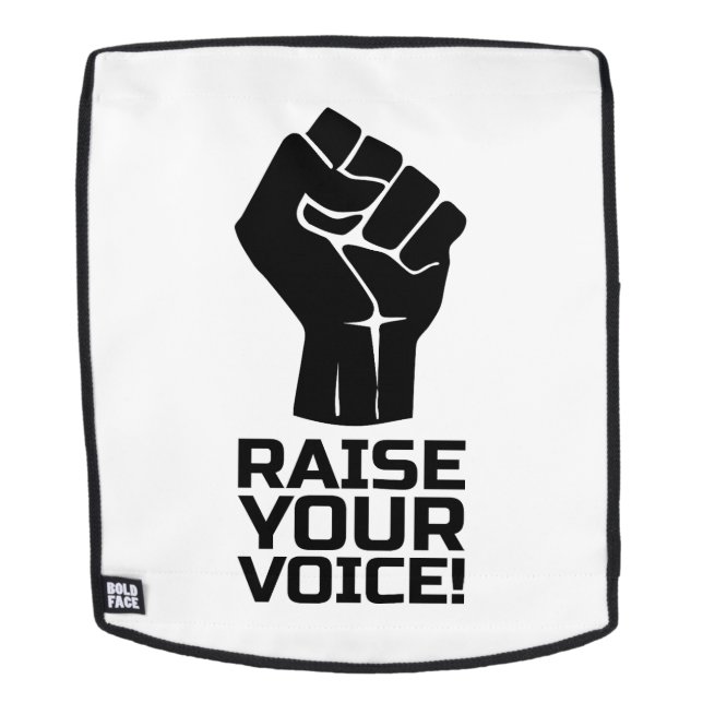 Mochila ¡Eleva Tu Voz 1 B (Cara extraíble)
