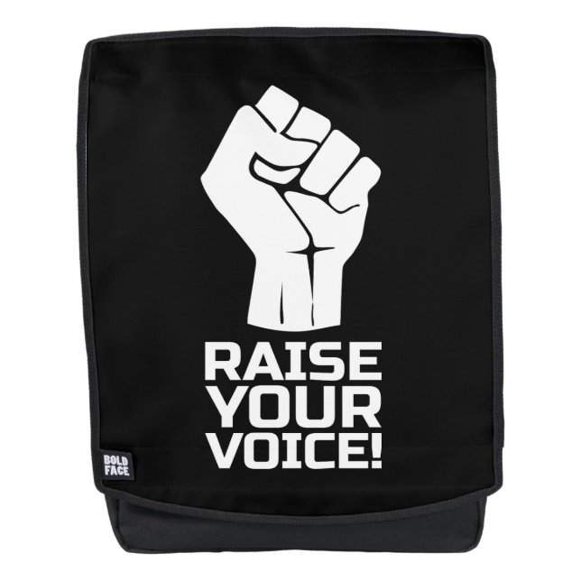 Mochila Eleva tu voz 5 w (Anverso)