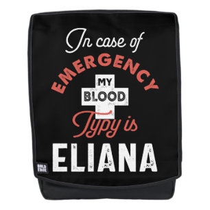 Mochila Eliana Name