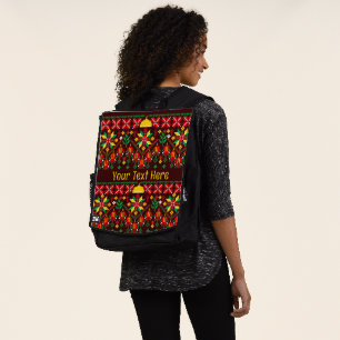 Mochila Embrodería tradicional de Palestina Tatreez