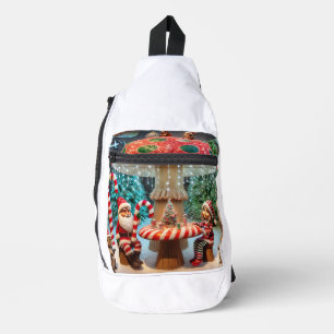 Mochila en honda: Navidades Diseño de hongos