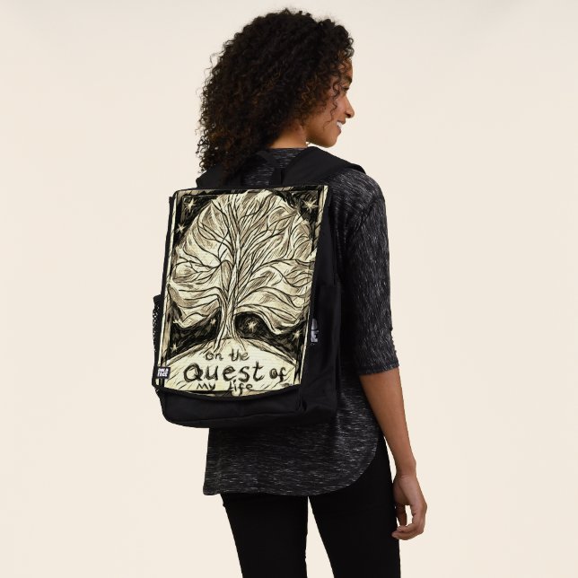 Mochila En la búsqueda de mi vida con un árbol (Puesto)