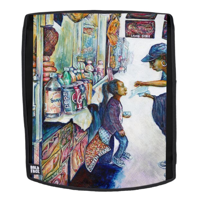 Mochila En última instancia genera esperanza (Cara extraíble)