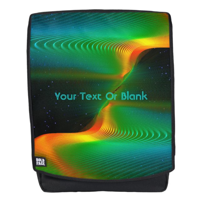 Mochila Enredo cuántico (Anverso)