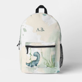 Mochila escolar personalizada Cute Dinosaur