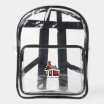 Mochila escolar transparente para jardín de infant