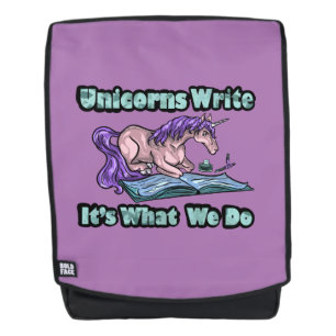 Mochila Escritura de Unicornios - Es lo que hacemos BackPa