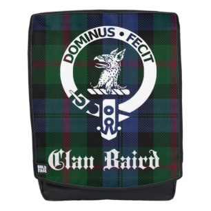 Mochila Escudo de armas y tartán del clan Baird