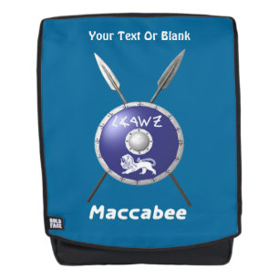 Mochila Escudo y lanzas de Macabeo