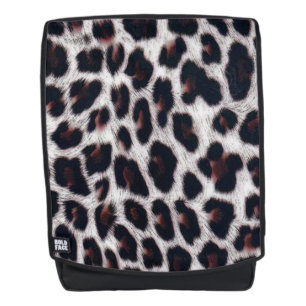 Mochila Estampado de leopardo
