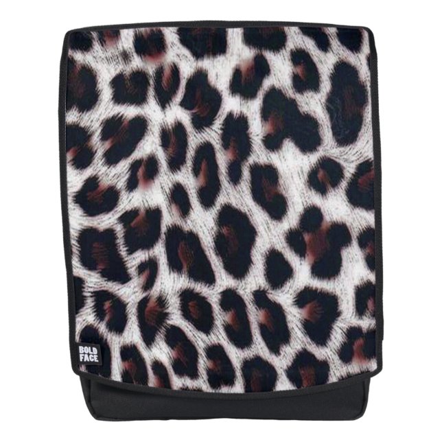 Mochila Estampado de leopardo (Anverso)