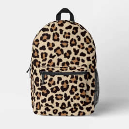 Mochila Estampado Leopardo - Bolsa Estilo Salvaje