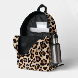 Mochila Estampado Leopardo - Bolsa Estilo Salvaje