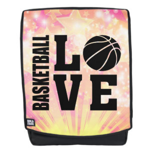 Mochila Estrellas de baloncesto, amor por el baloncesto