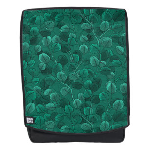 Mochila Eucalipto sobre verde
