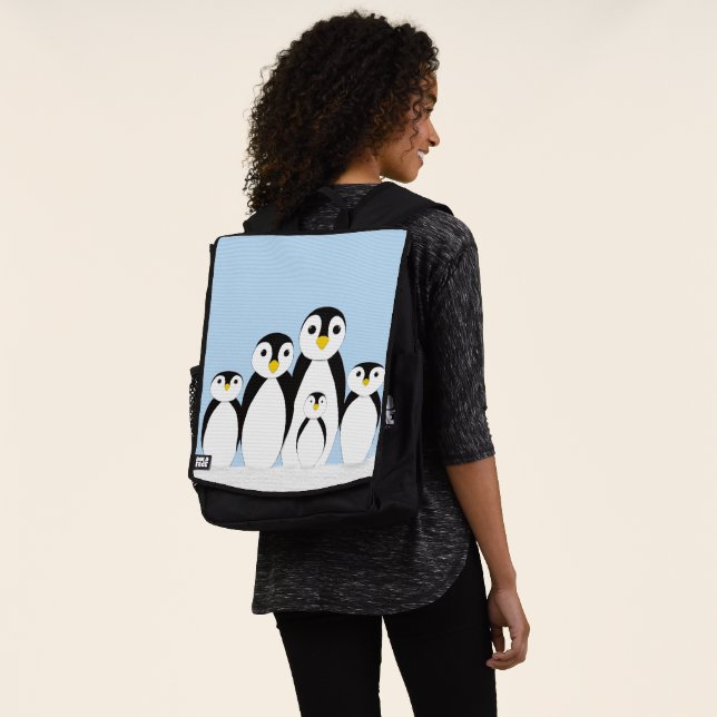 Mochila Familia Cute Penguin (Puesto)