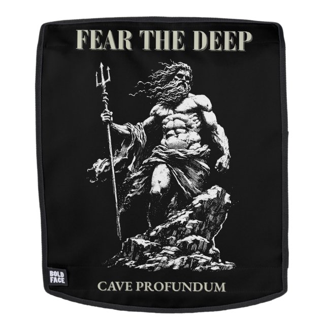 Mochila Fear the Deep – Poseidon Mythic  (Cara extraíble)