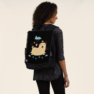 Mochila Feliz Pug #2