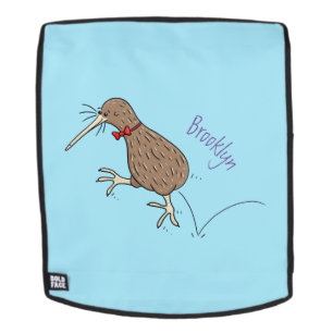 Mochila Feliz salto kiwi con diseño de personalizado de co