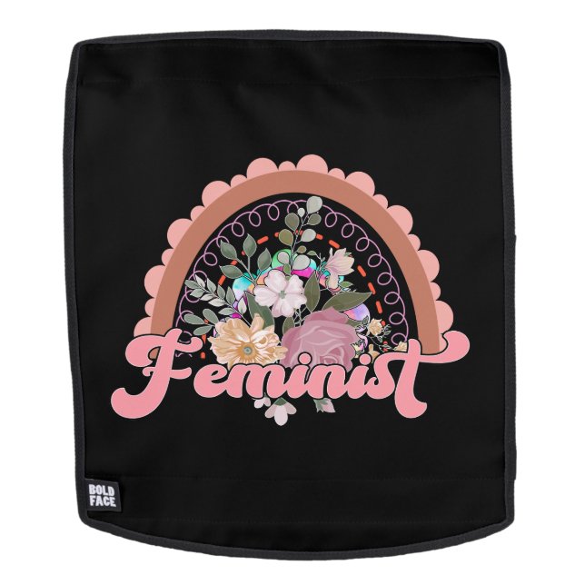 Mochila feminista #3 cara (Cara extraíble)