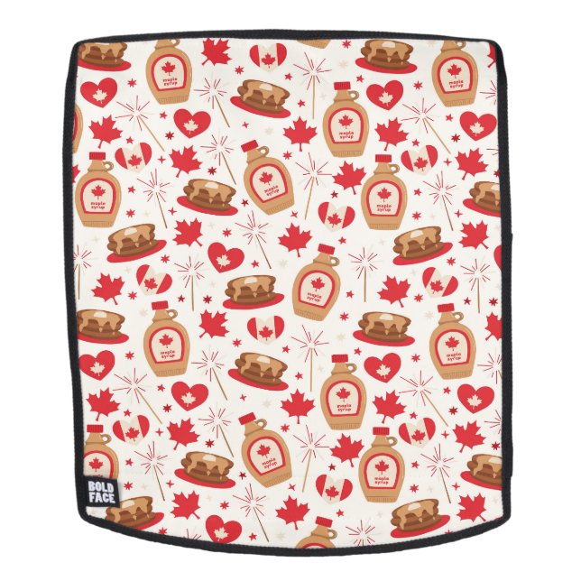 Mochila Fiesta del Día de Canadá Back Pack #2 Cara (Cara extraíble)